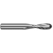 HARVEY TOOL End Mill for Plastics - Ball Upcut - 2 Flute, 0.0312" (1/32), Finish - Machining: Uncoated 71331